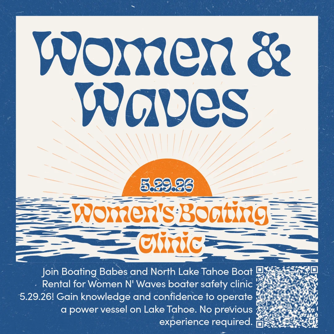 North Lake Tahoe Boat Rental on Women & Waves 4.0 North Lake Tahoe Boat Rental Events Women & Waves 4.0